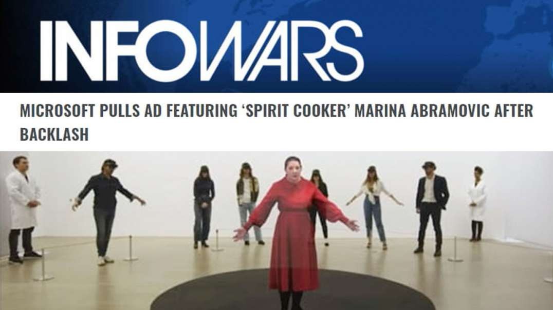 Globalist Demons Expose Themselves With Marina Abramovic
