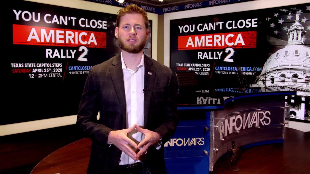 Infowars Announces CantCloseAmerica.Com