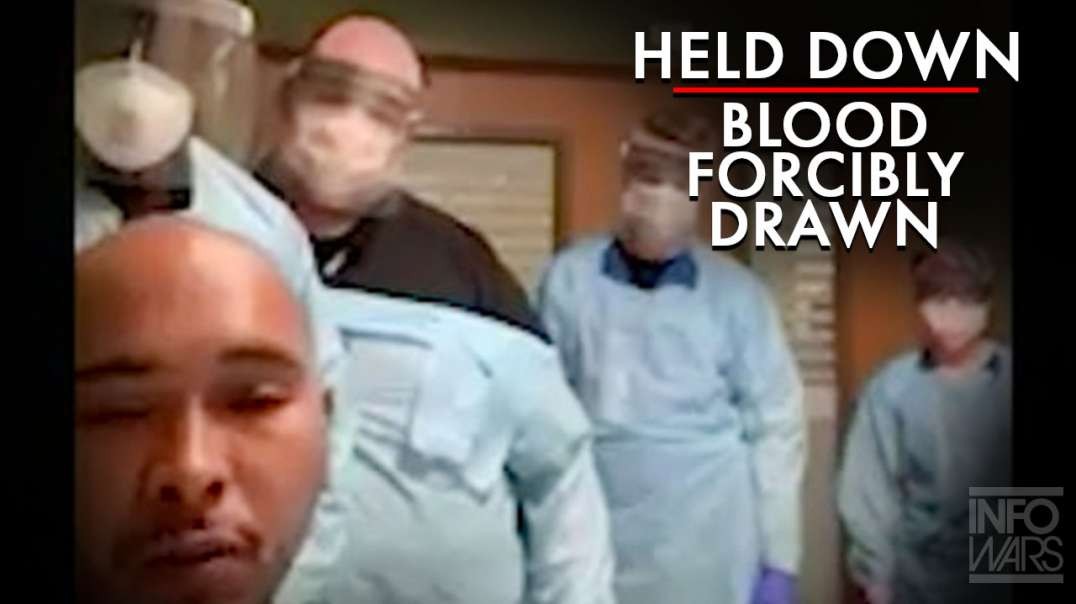 Video: Goons Hold Down Man To Draw Blood In Coronavirus Hysteria