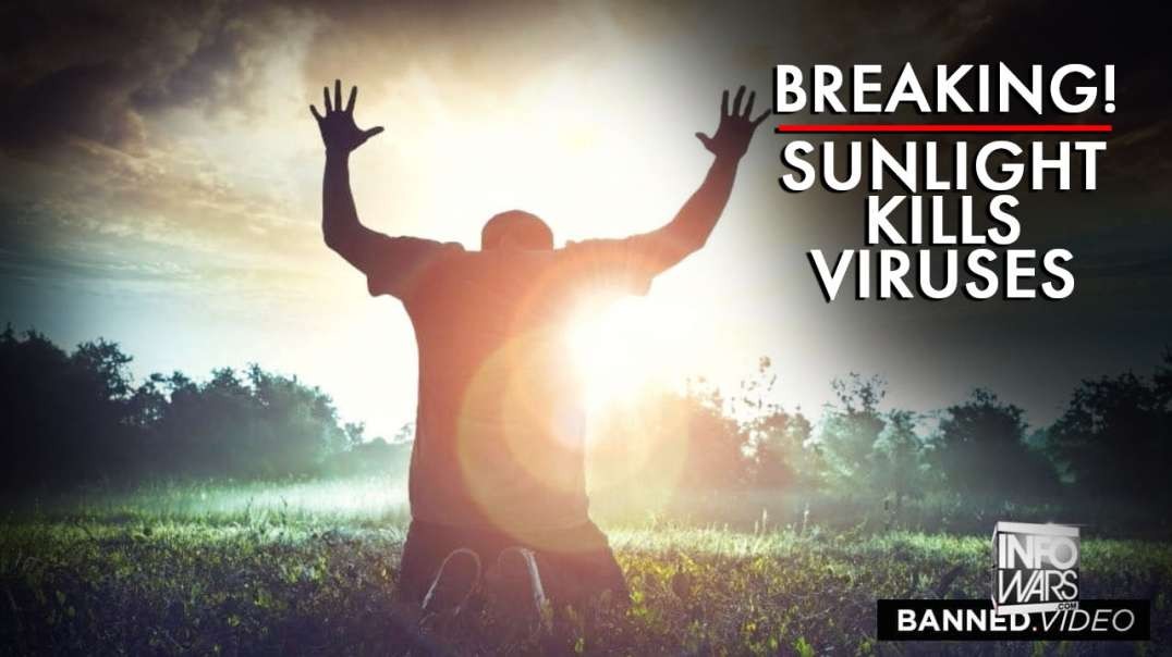 BIG BREAKING NEWS! Sunlight Kills Viruses!