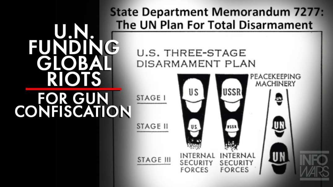 Alex Jones breaks down the State Dept. Memorandum 7277: The UN Plan for Total Disarmament