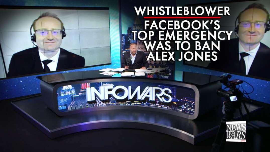 Whistleblower: Facebook's Top Emergency Was To Ban Alex Jones