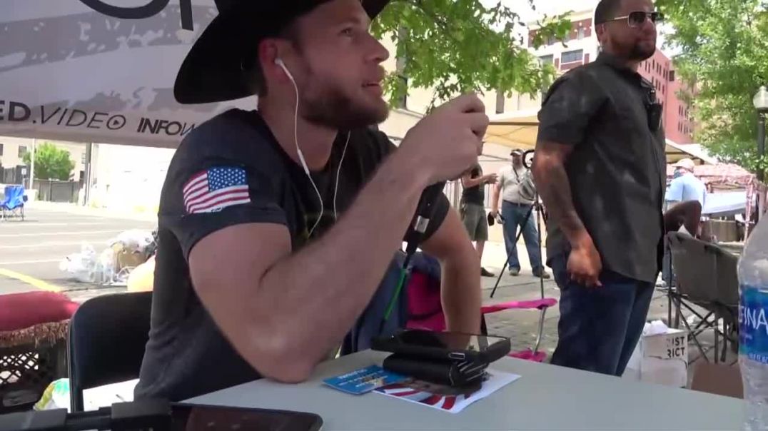 Owen Shroyer at President Trump's Tulsa Rally