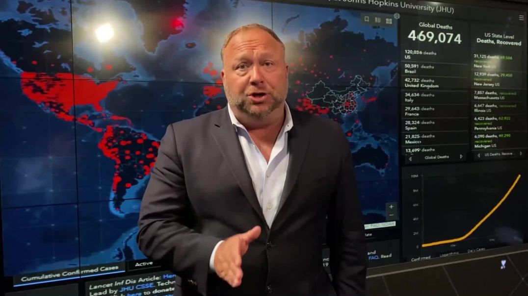 ALEX JONES' MESSAGE TO GOVERNOR ABBOTT CONCERNING COVID-19!