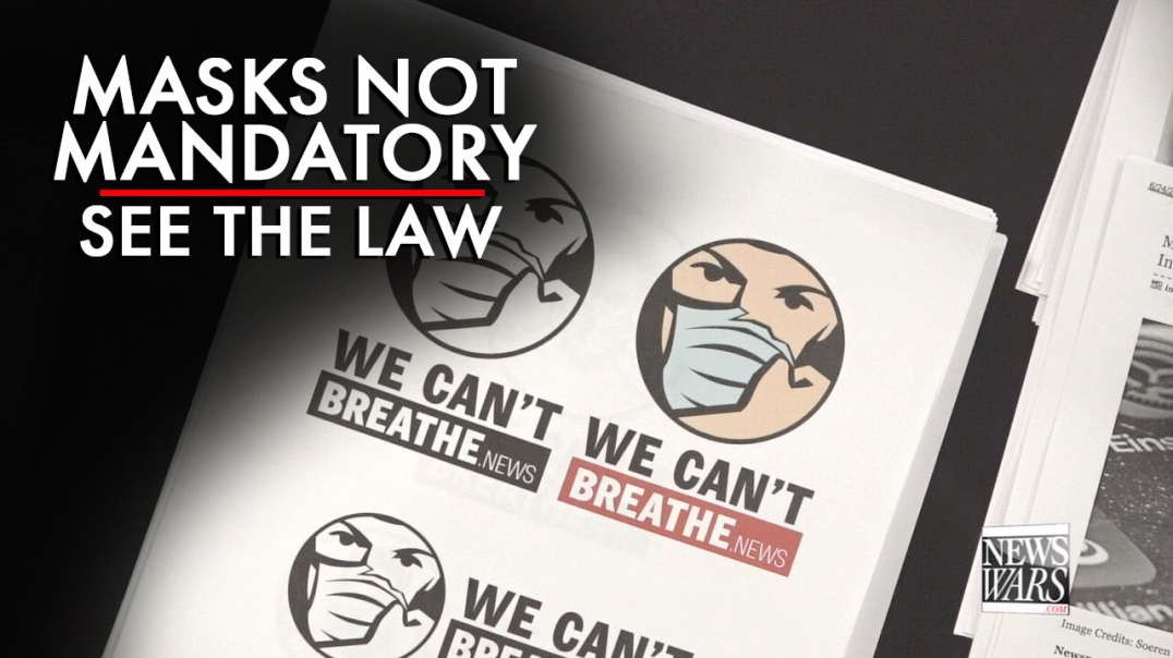 Covid-19 Masks Are Not Mandatory, See The Law