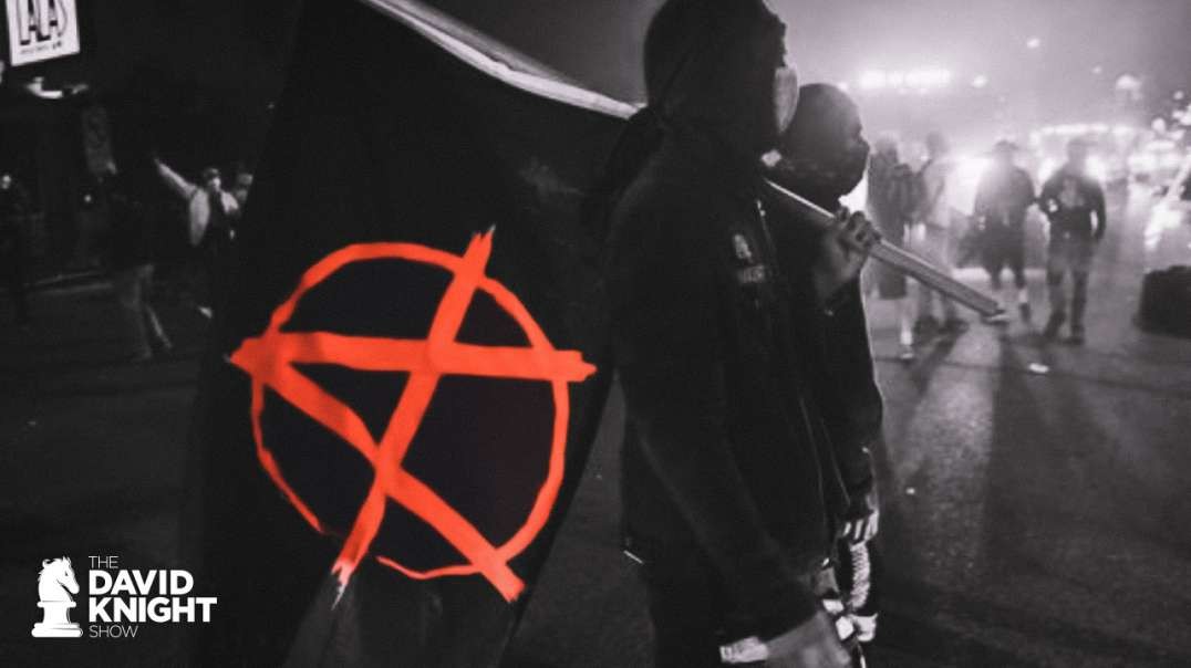 Antifa Logo Shows the Plan: Anarchy, Then Marxism