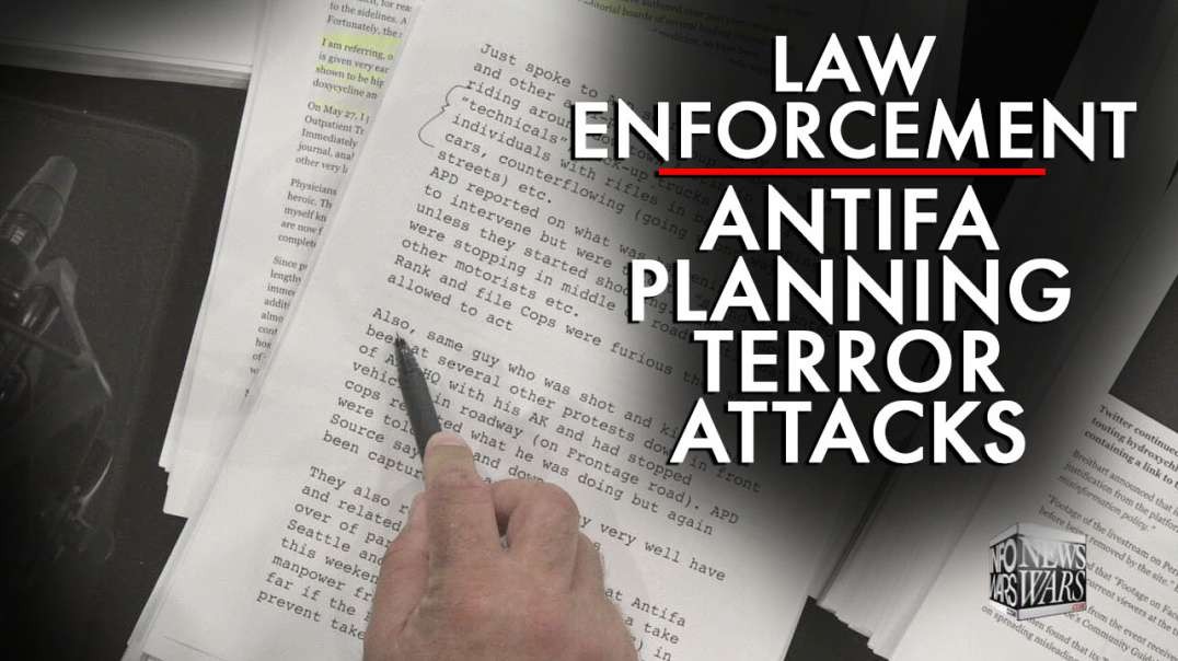 Law Enforcement: Antifa Planning Mass Shootings Terror Attacks