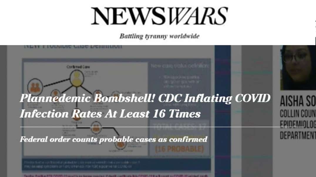 Covid-19 Hoax Implodes! Texas Exposes NIH/CDC Artificially Inflating Numbers