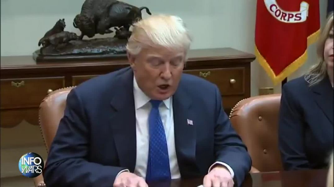 President Trump Says He Will Stop Child Sex Trafficking In The U.S.