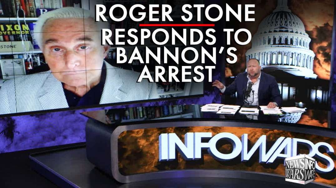 Roger Stone Responds to Bannon Arrest