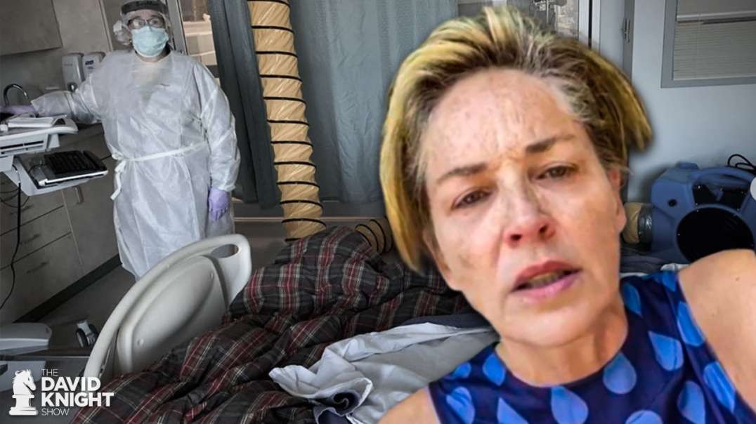 Pantyless Sharon Stone Shames Maskless “Refuseniks”