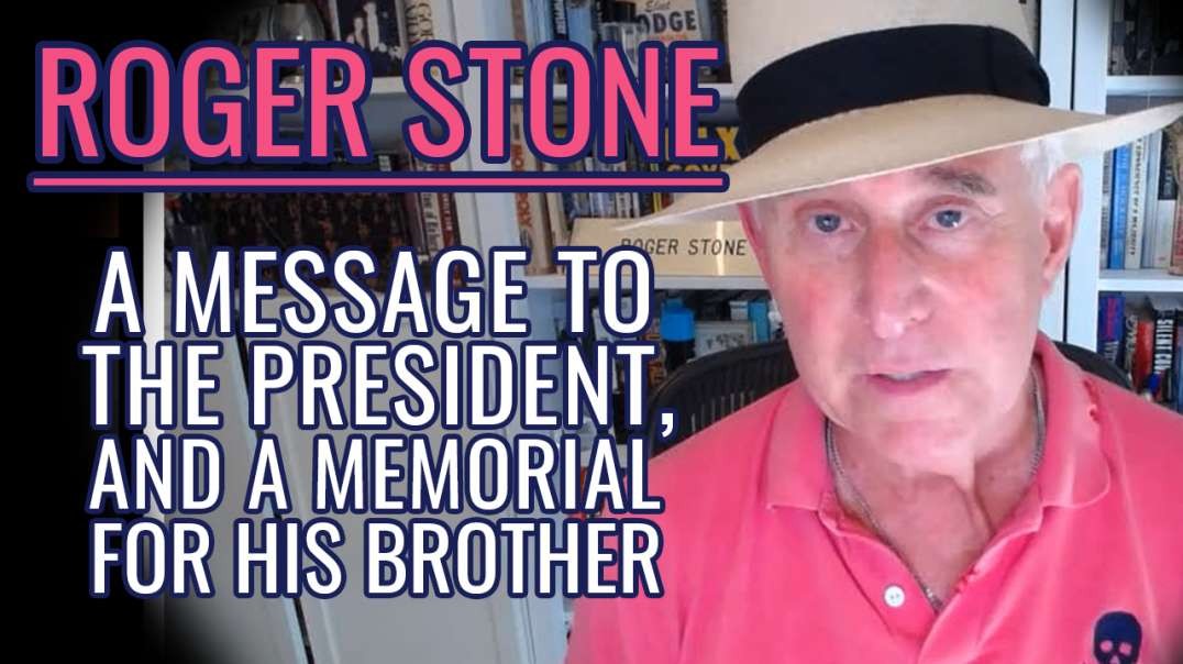 Roger Stone Eulogizes Robert Trump / Warns President Trump