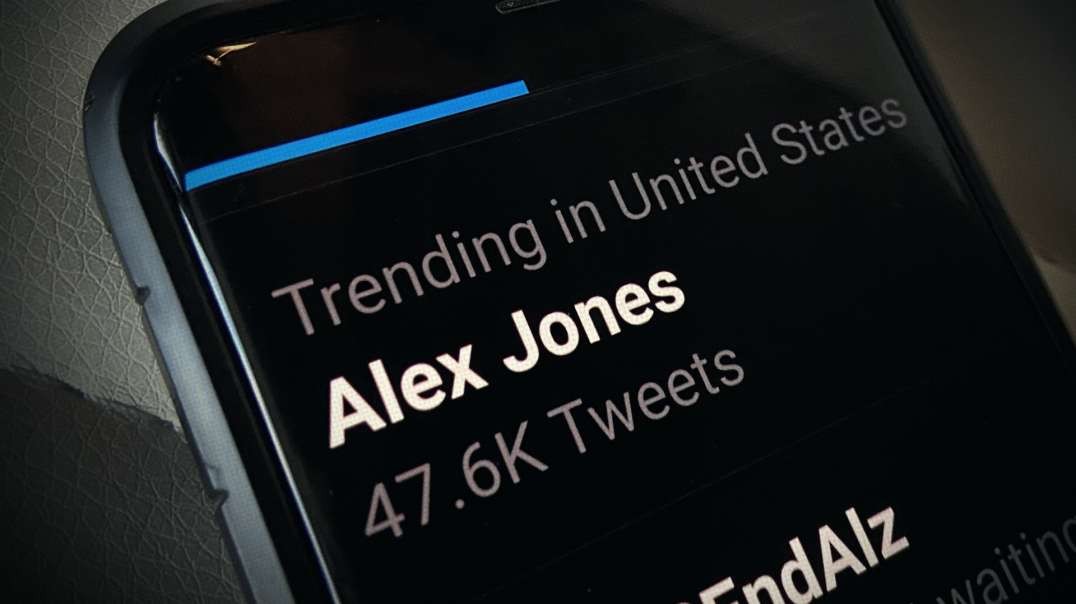 Alex Jones Responds To Trending Number One On Twitter