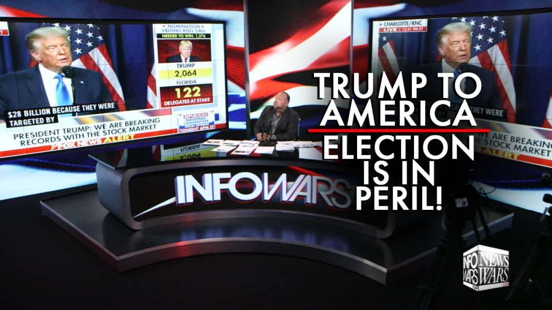 Video: Trump Issues Emergency Warning to America! The Election is in Peril!