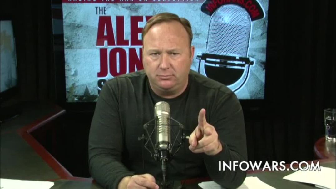 Alex Jones Predicts Bioweapon Release & Vaccine Solution