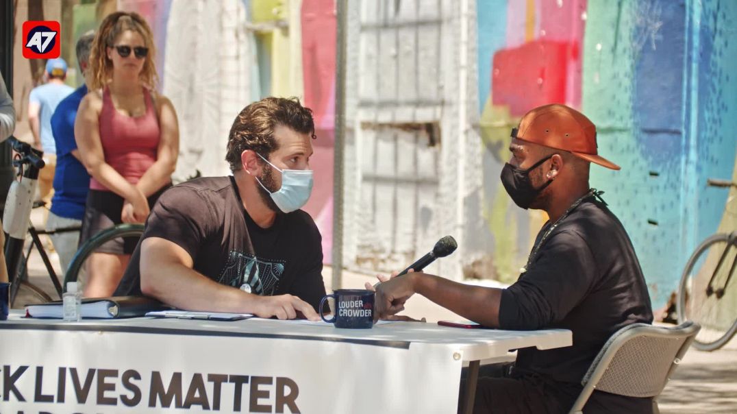 Antifa Crashes Crowder's "Change My Mind" In Austin, Texas