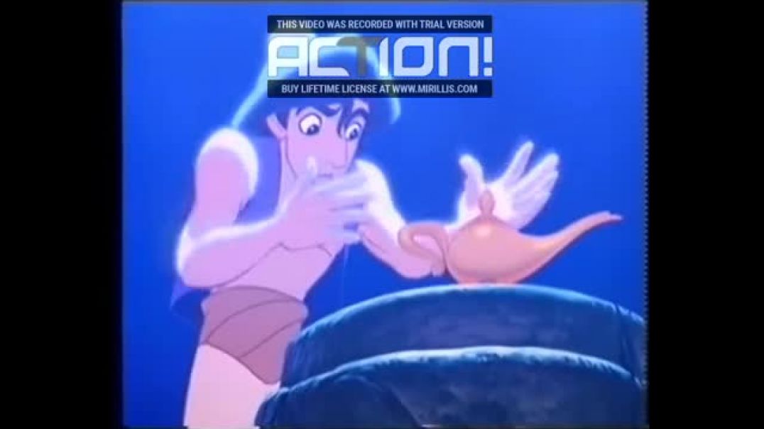 Aladdin (1992) VHS Trippen (Finska) Trailer (4D)