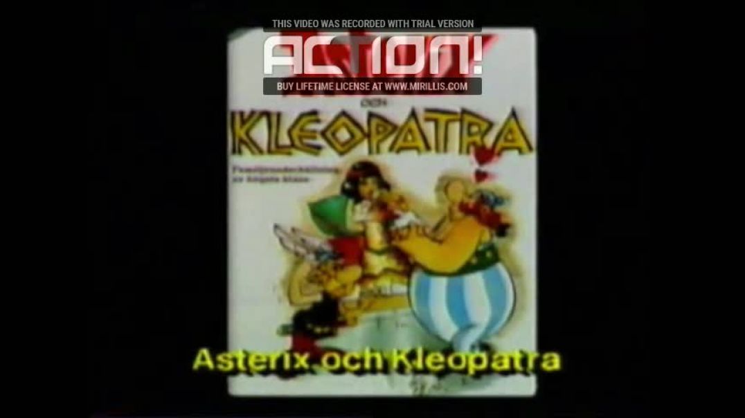 Asterix och Kleopatra (1990) VHSRIPPEN (Svenska) Trailer (4D)