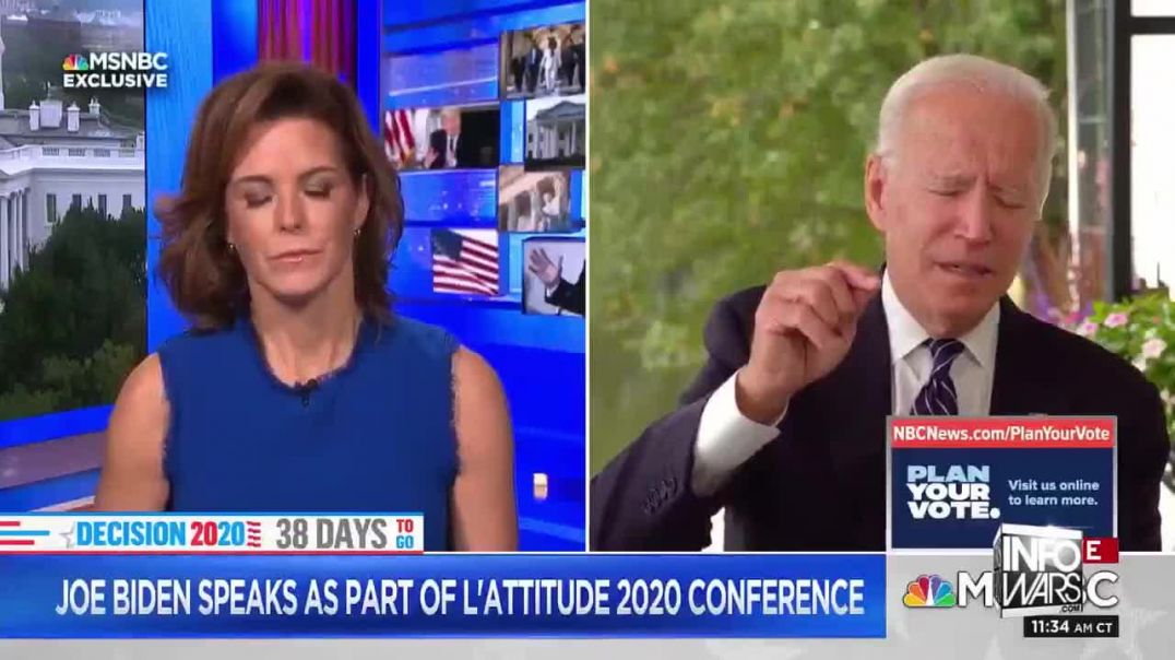 Joe Biden Forgets What He's Talking About On LIve TV