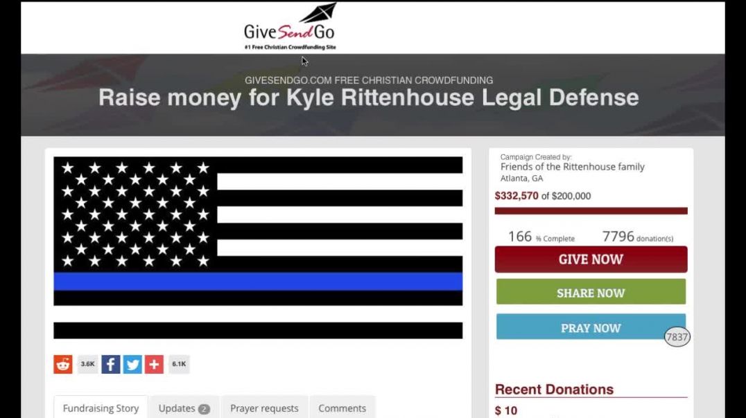 Facebook Blocks Donations To Kyle!