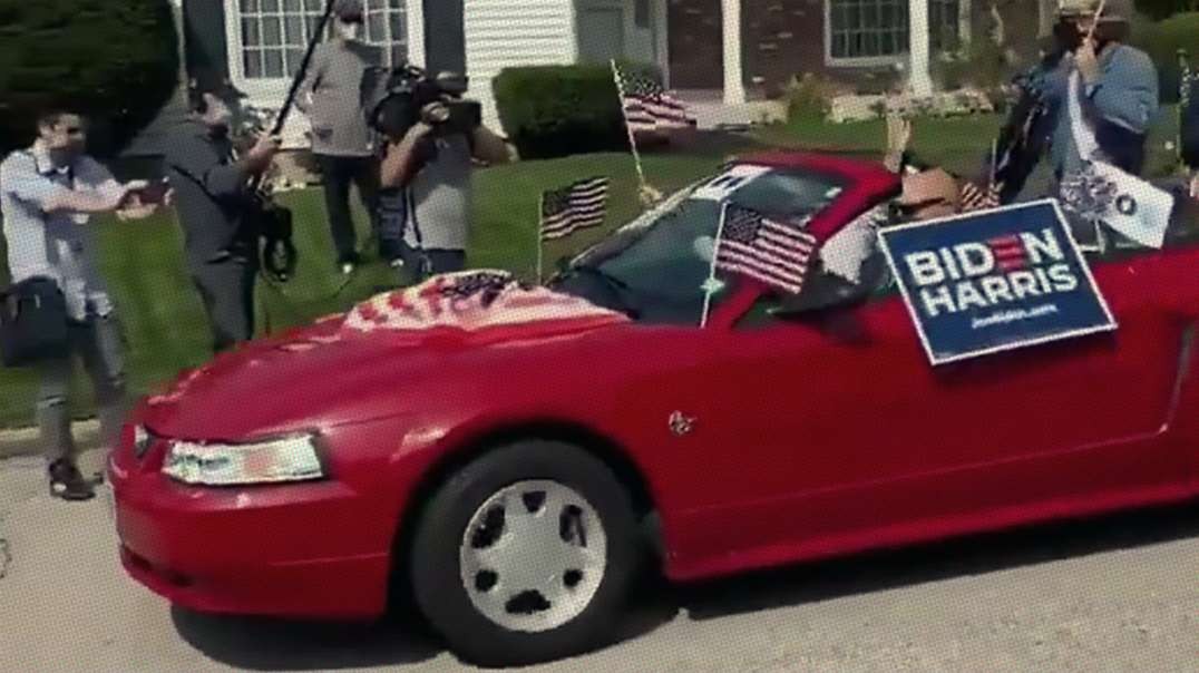 Biden Car Parade Has Pathetic Turnout In Embarrassing
