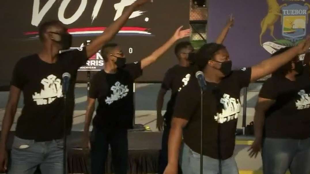 Racist Democrats Make BLM Dance For Biden