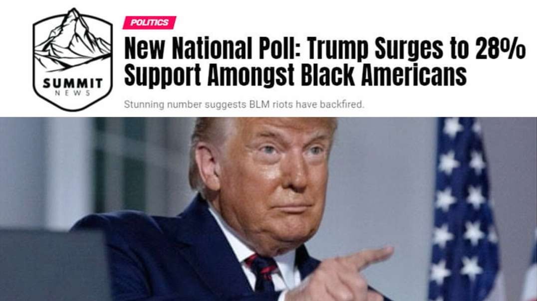 Support For Trump From Black Voters Surges To 28%