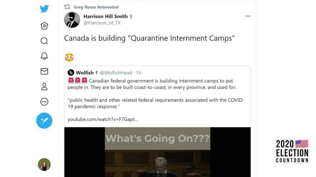 Canada Caught Building Quarantine Internment Camps