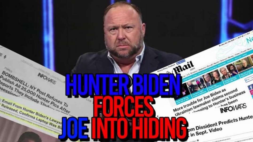 BIDEN GOES INTO HIDING AFTER LAPTOP EXPOSES PEDOPHILE RING