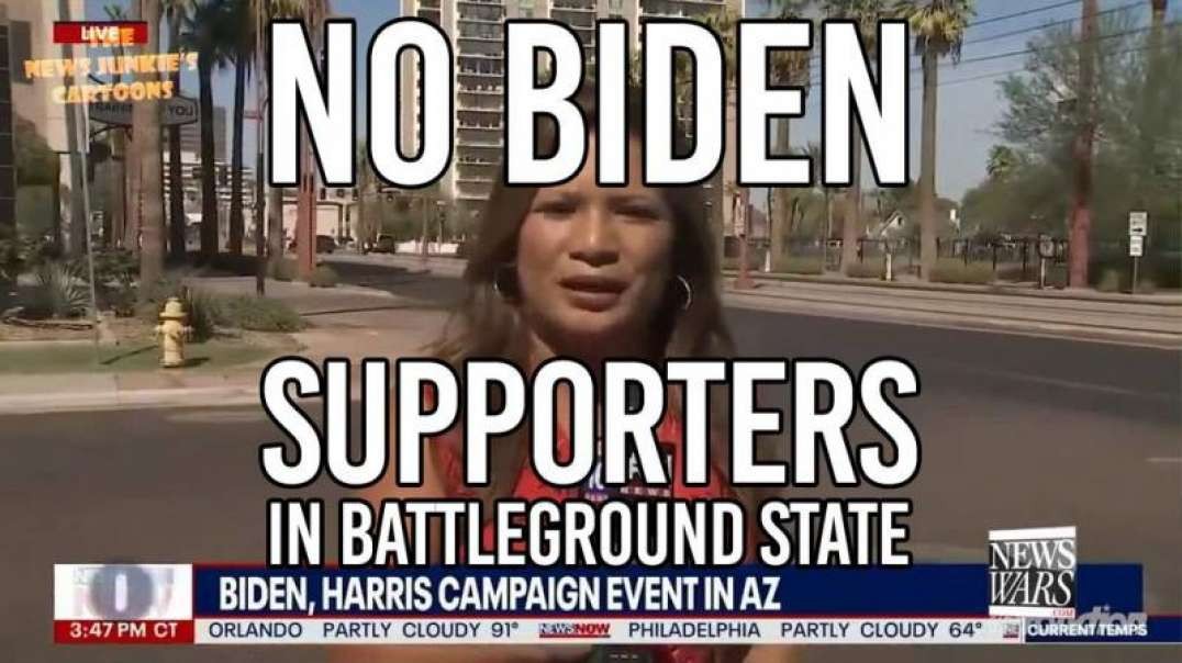 VIDEO: LOCAL NEWS SHOCKED! NO ONE SHOWED UP TO BIDEN/HARRIS EVENT