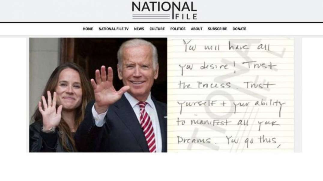 REPORT: Diary Of Joe Biden’s Daughter Alleges Years Of Sexual Molestation