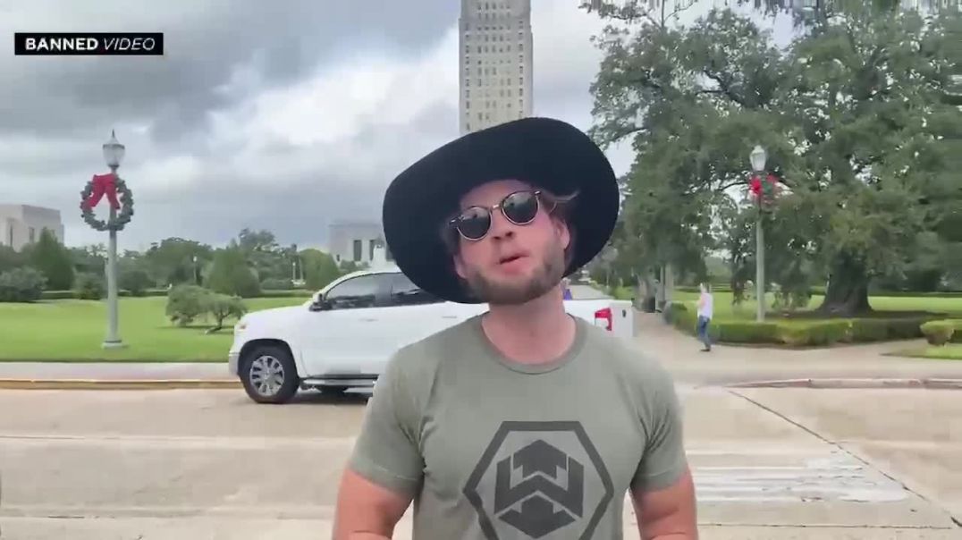 Stop The Steal Caravan Addresses Election Fraud At State Capitol In Louisiana