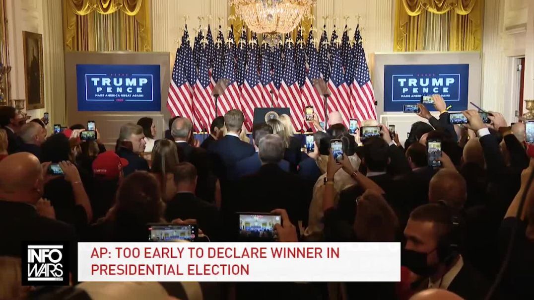 Trump Claims Victory in 2020 Election: Says Dems Are Trying To Steal It