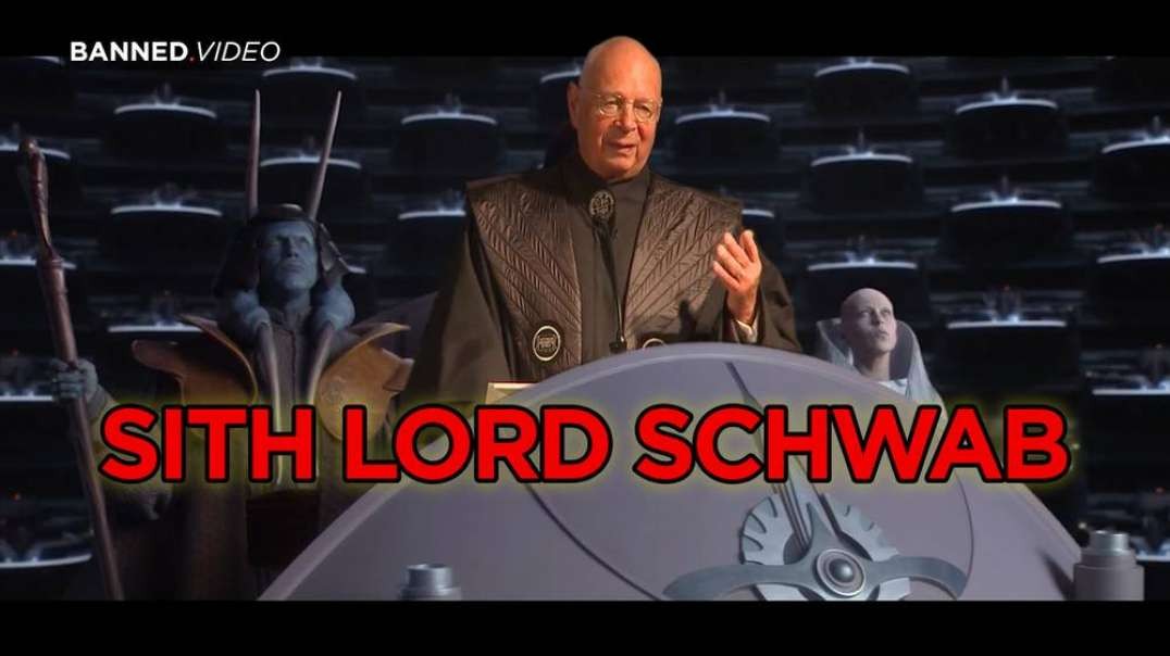 Klaus Schwab Caught In Secret Sith Lord Initiation Ceremony