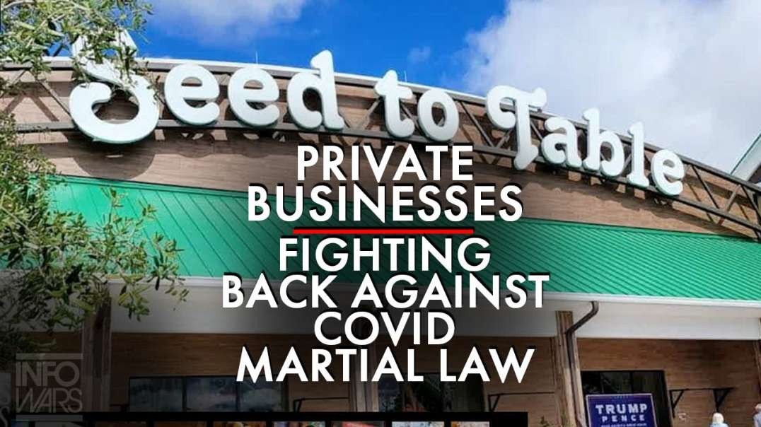 Meet the Resistance, Private Businesses Fighting Back Against Covid Martial Law