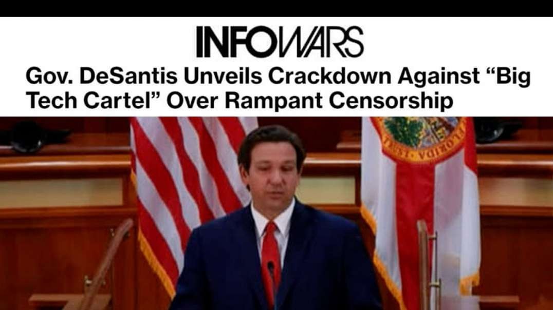 Florida Governor Vows to Fight Big Tech Censorship