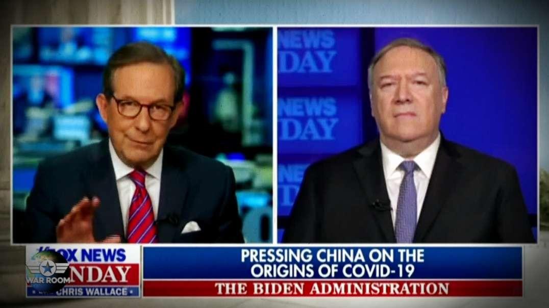 Chris Wallace Gaslights Mike Pompeo On Live TV Over Wuhan COVID Lab Leak