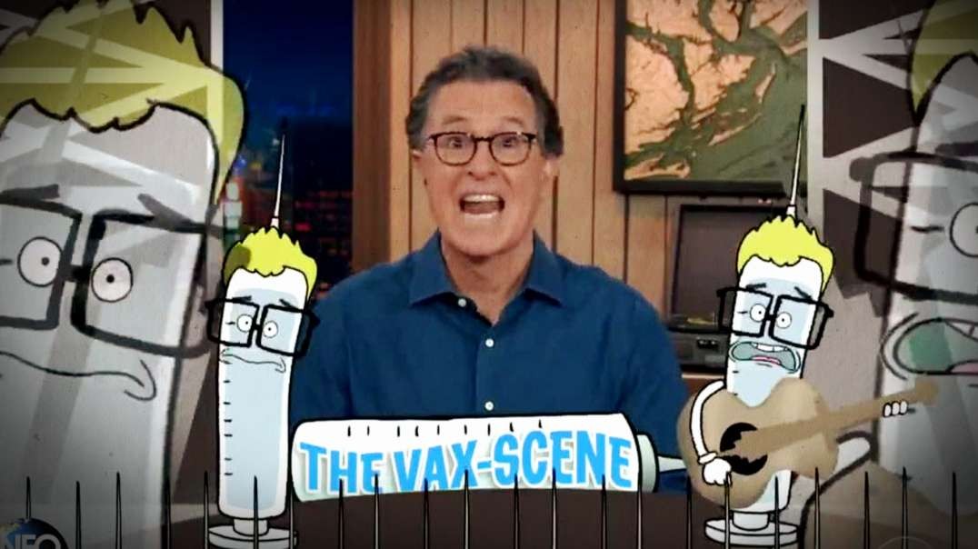 Stephen Colbert Promotes COVID Vaccine As It’s Killing People Across The World