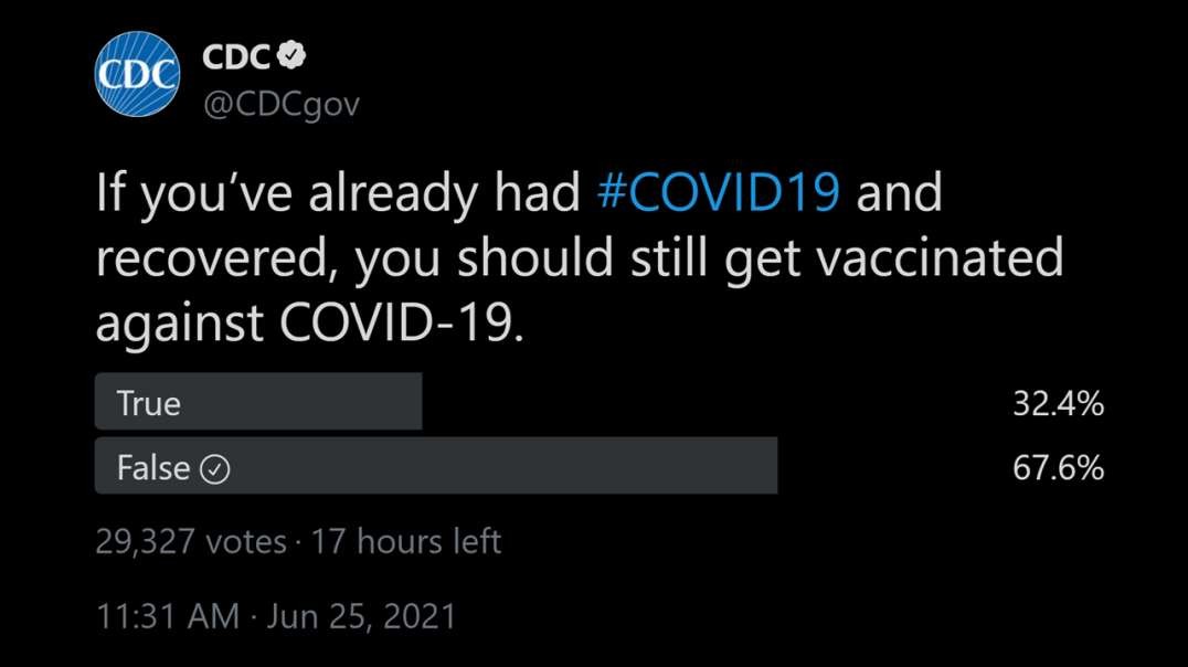 MASSIVE FAIL: CDC Twitter Propaganda Rejected