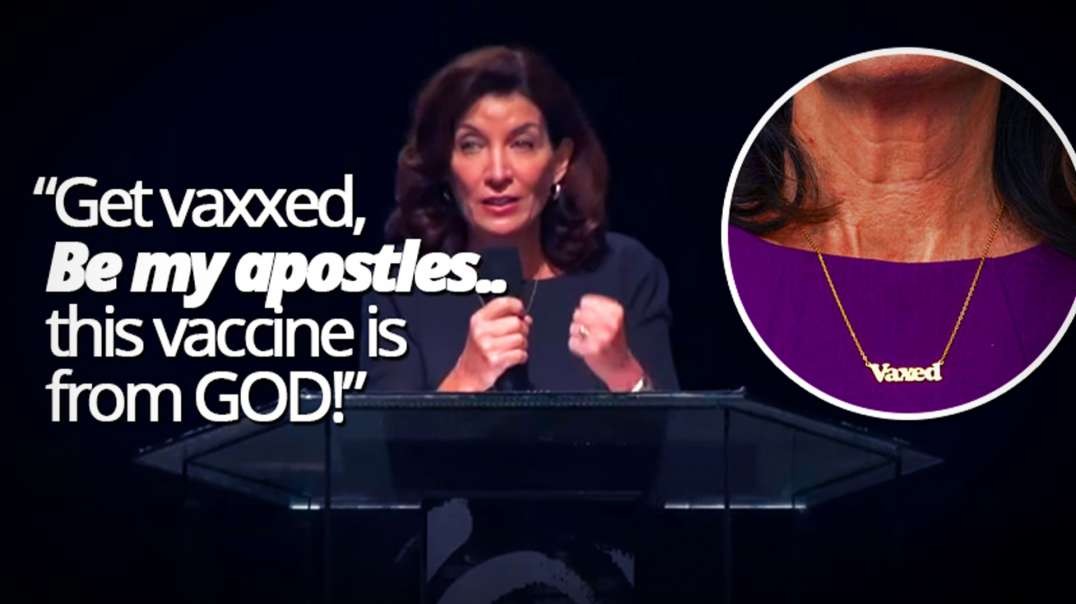 New York Governor Compares Herself To Jesus In Vaccine Promotion