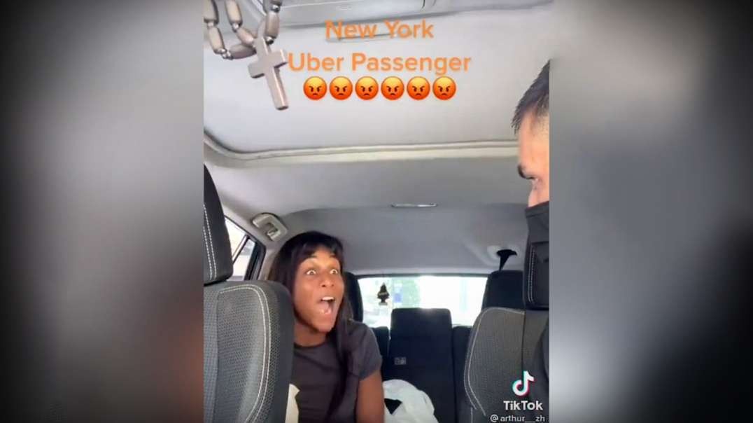 VIDEO: Woman Violently Loses It Over Mask Mandate On Uber Driver