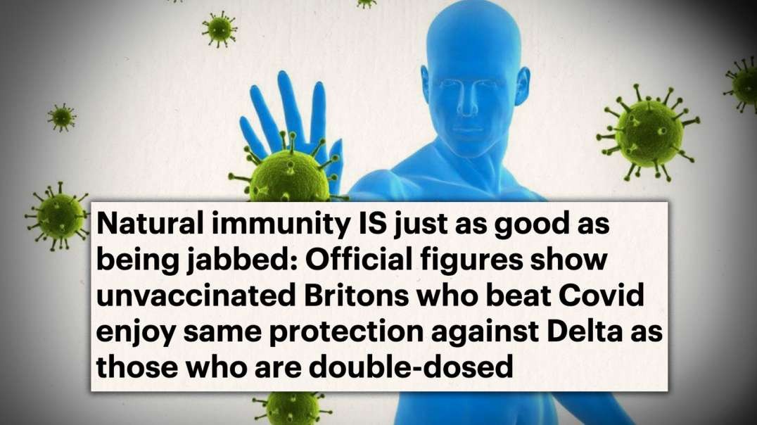 New Study Shows Natural Immunity Better Than Vaccine Immunity