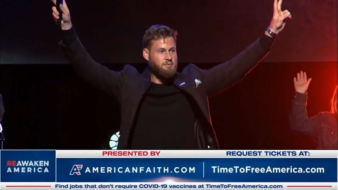 Owen Shroyer Delivers Speech To Massive Crowd At Reawaken America Tour