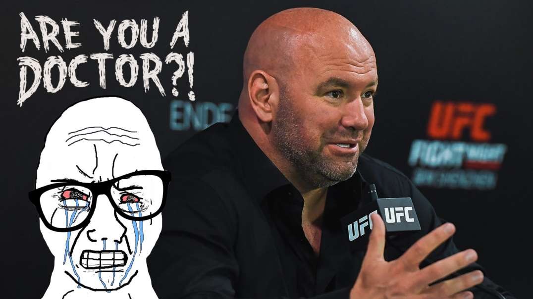 Dana White Triggers Liberal Reporter When Talking About Ivermectin