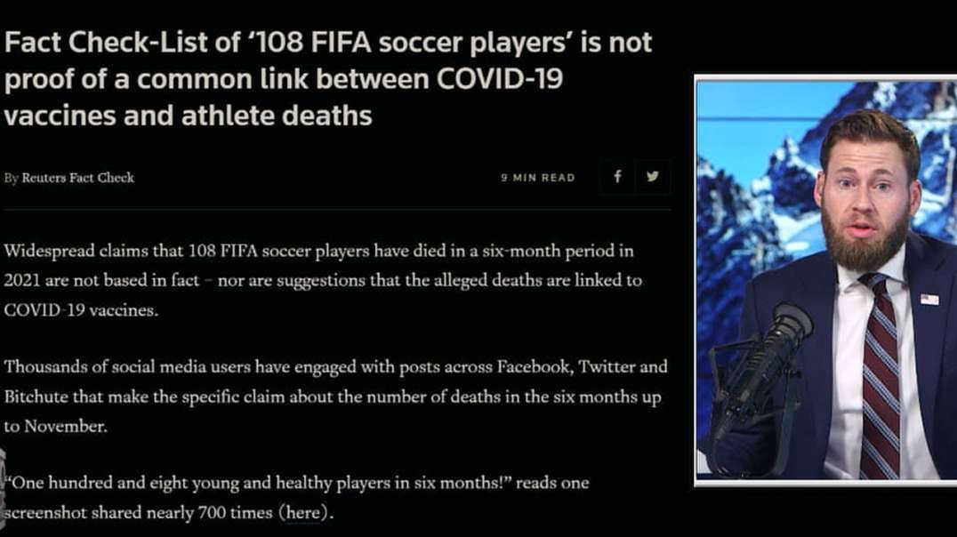 108 Soccer Players Dead After Covid-19 Vaccine