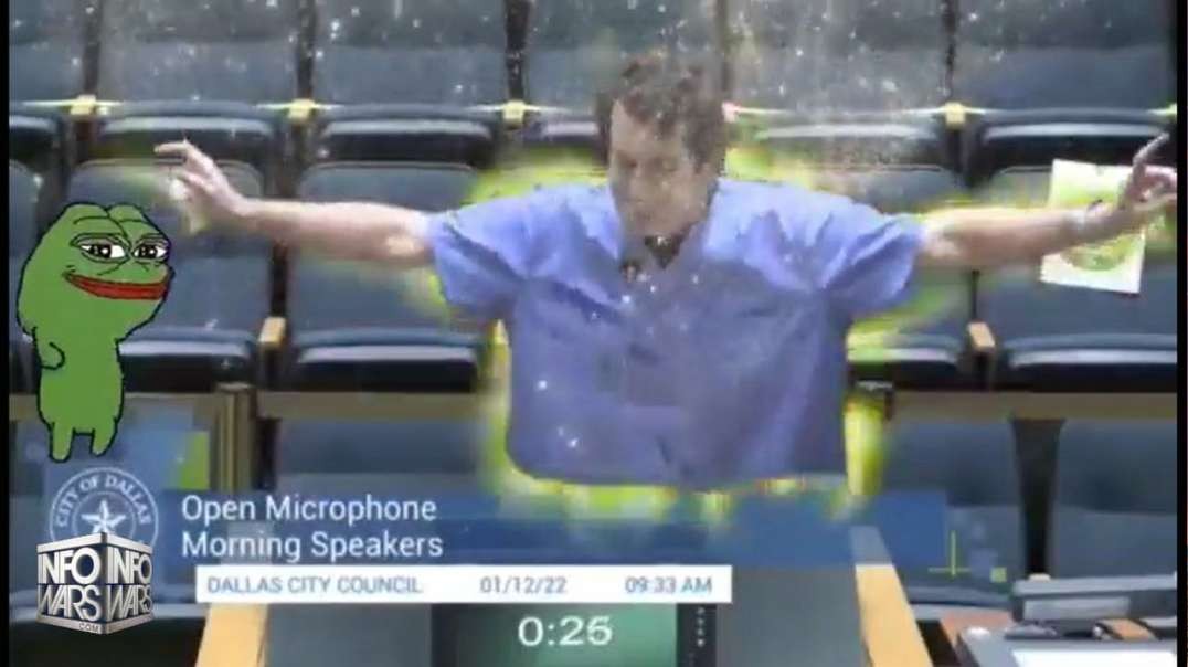 Exclusive: Man Dressed As Dancing Nurse In Viral City Council Video Speaks To Infowars