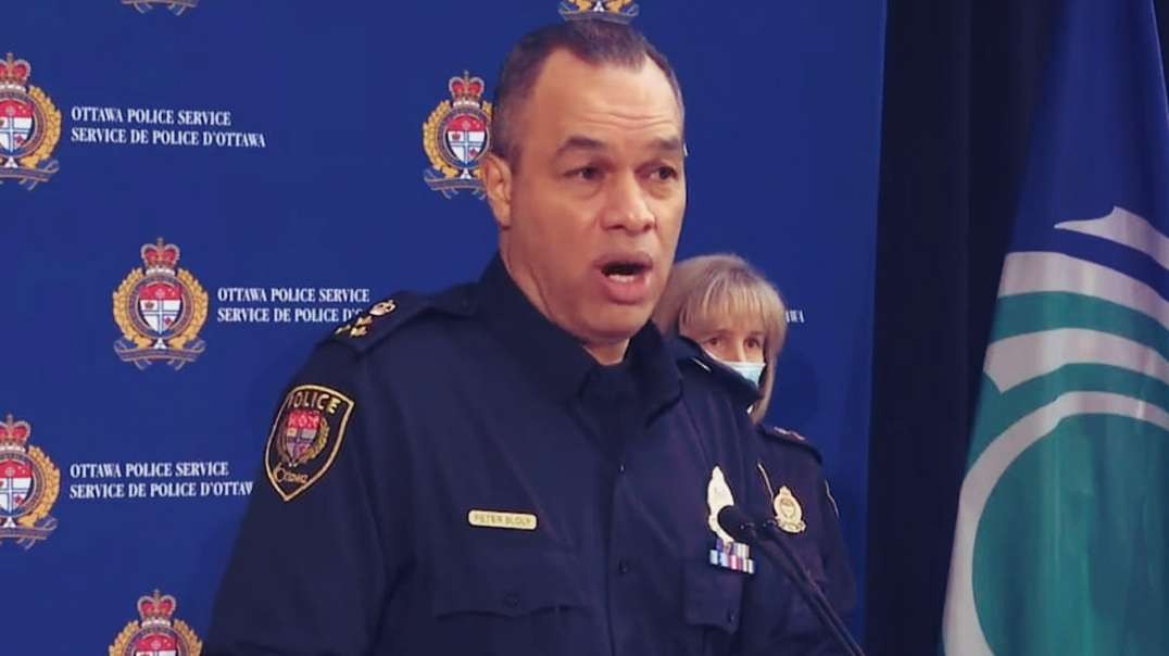 Ottawa Police Chief Makes It Illegal For Police To Support Truckers