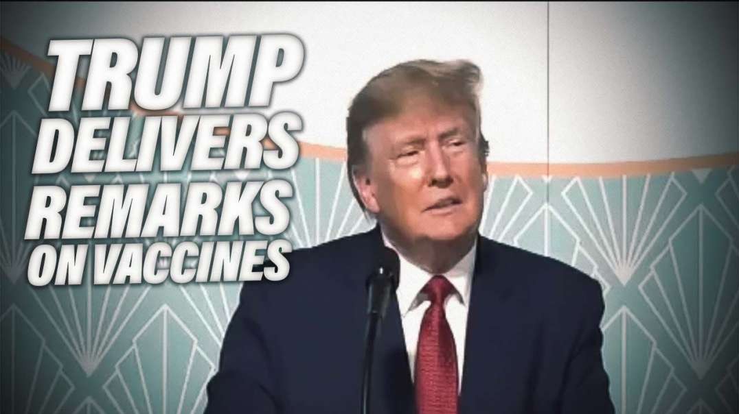 Trump Delivers Remarks On Vaccines In Recent Speech