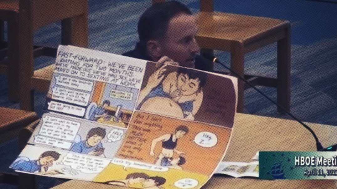 Parent Shares Pornographic Material Shown To Kids At School During City Council Meeting