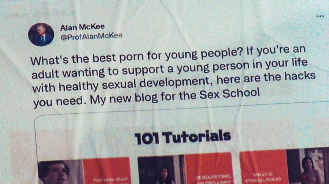 Liberal Professor Promotes Porn For Young People